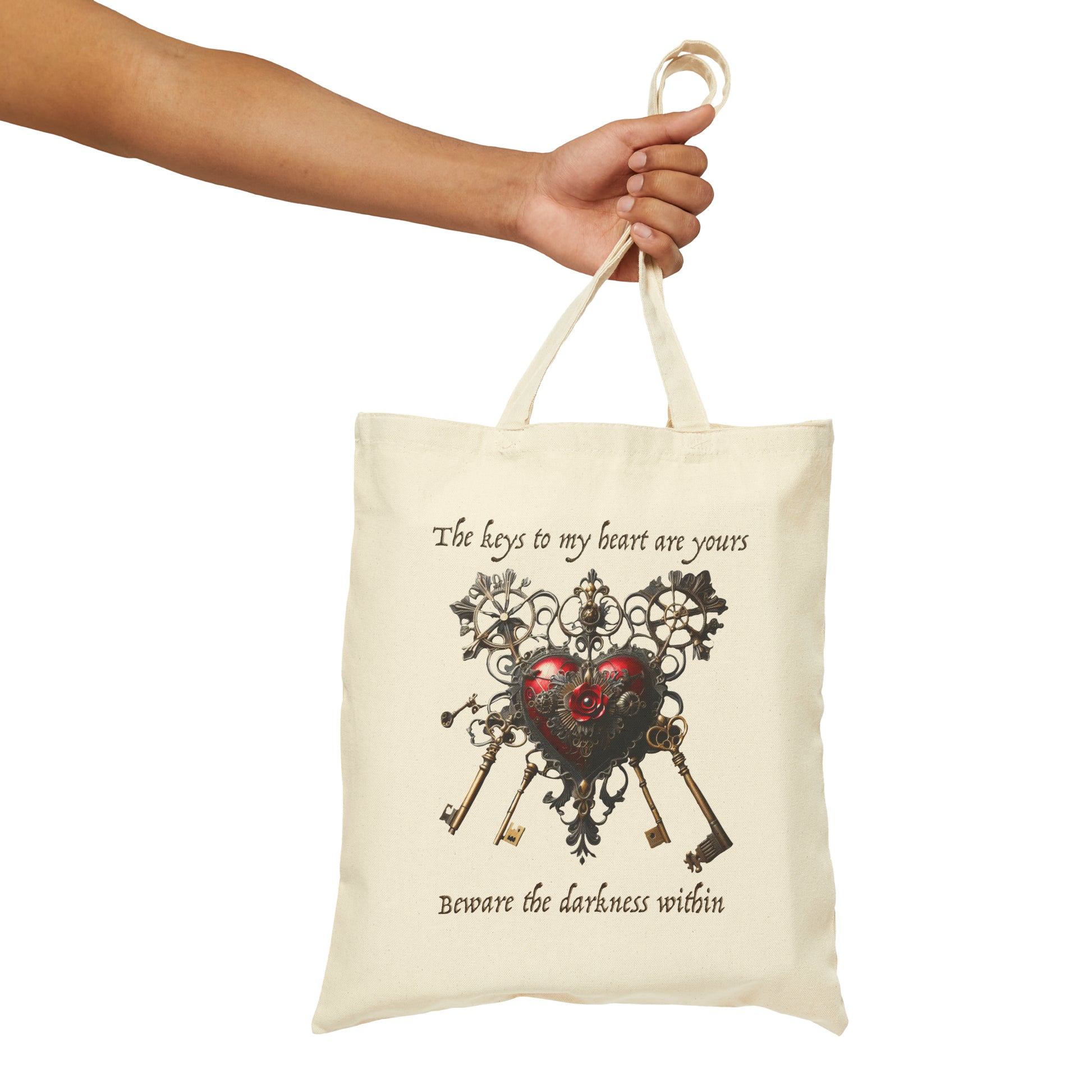 Beware the Darkness Within Nat Tote Bags from Generation Mood